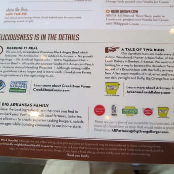 Big Orange | West Little Rock - Burgers Near Me - Little Rock, Arkansas Big Orange | West Little Rock - Burgers Near Me - Little Rock, Arkansas