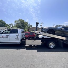 My car being dropped off