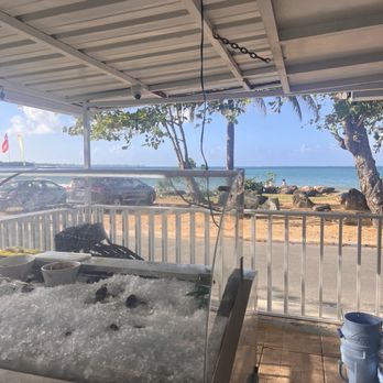 La Parrilla - Patio with ocean view - Latin American Near Me - Luquillo, Puerto Rico