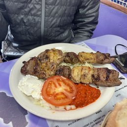 Shawarma plate Shawarma plate