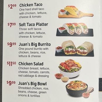 Juan Pollo - Menu: Entrees - Mexican Near Me - Covina, California