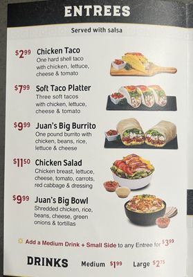 Menu photo 2 Juan Pollo Covina, CA