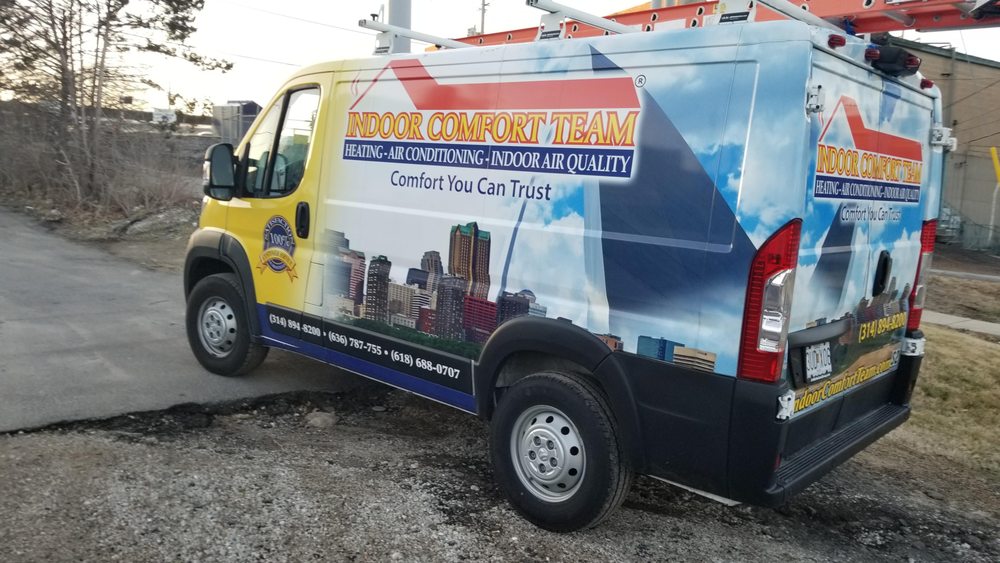 Slide of Indoor Comfort Team