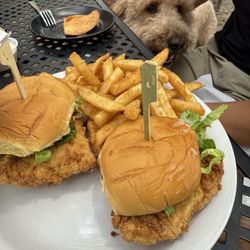 Luna Bar & Grill - Nola sliders. Delicious
