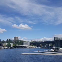 South Passage Point Park - Looking towards Portage Bay and University Bridge (5/15/20)