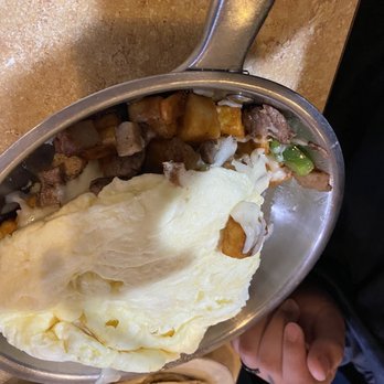 Lux Cafe - Steak skillet and pancakes - Diners Near Me - Goshen, Indiana