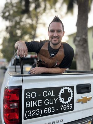 Housecall Bike Repair - We offer Door to Door Service,
An entire repair shop at your front door! Most repairs can be done on location but pick up/drop off service is also available for repairs requiring more time or parts to be ordered. Call today to schedule a visit from our mechanic. Housecall Bike Repair - We offer Door to Door Service,
An entire repair shop at your front door! Most repairs can be done on location but pick up/drop off service is also available for repairs requiring more time or parts to be ordered. Call today to schedule a visit from our mechanic.