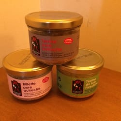 La Ferme des Autruches - Terrine, rillettes et pâté.