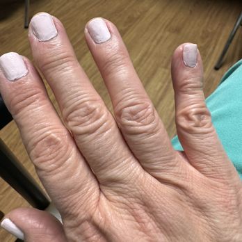Milano Nail Spa Grant - These are pictures of my regular manicure the very next day. - Nail Salons Near Me - Cypress, Texas Milano Nail Spa Grant - These are pictures of my regular manicure the very next day. - Nail Salons Near Me - Cypress, Texas