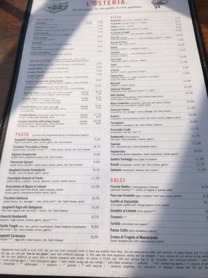 Menu photo 5 L'Osteria Esslingen am Neckar, BW