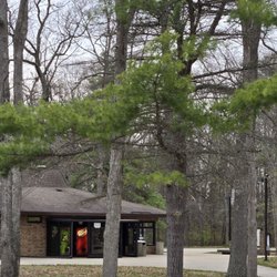 Rothbury Rest Area - Exterior , lots of big spots for camper parking