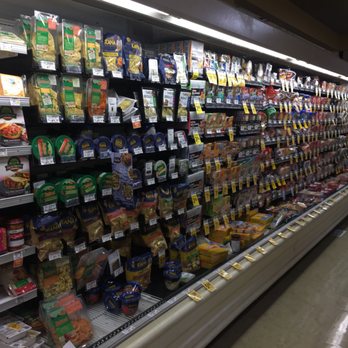 Vons - Cheese section with lunch meat - Grocery Near Me - San Diego, California