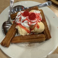 Los Potros # 2 - Churro with Ice Cream