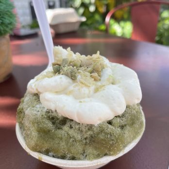 Japow - Matcha Cake - Shaved Ice Near Me - Miami, Florida Japow - Matcha Cake - Shaved Ice Near Me - Miami, Florida
