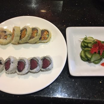 Sake Sake 2 Sushi - Spicy albacore roll and tuna roll - Sushi Bars Near Me - Upland, California Sake Sake 2 Sushi - Spicy albacore roll and tuna roll - Sushi Bars Near Me - Upland, California