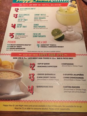 Menu photo 3 On The Border Mexican Grill & Cantina Paramus, NJ