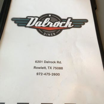 Dalrock Diner - The menu - American Near Me - Rowlett, Texas