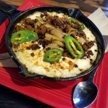 Maggie's Blue Rose - Delicious queso fundido with chorizo (served with fresh corn tortillas they make in house) - Mexican Near Me - Avalon, California