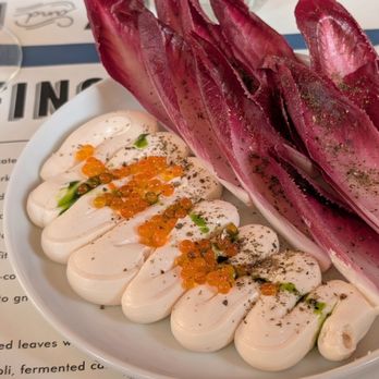 Ox And Finch - Cod Roe: whipped cod cream with furikake - Tapas/Small Plates Near Me - Glasgow, GLG