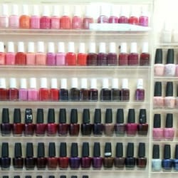 The Nail Bar - Gel polish (no damage, lasts 2 weeks) and Vinylux (lasts 7 days) nail polishes available.