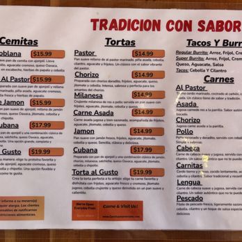 Cemitas Mane Mane - Menu - you know it's legit when it's in Spanish - Sandwiches Near Me - San Francisco, California Cemitas Mane Mane - Menu - you know it's legit when it's in Spanish - Sandwiches Near Me - San Francisco, California