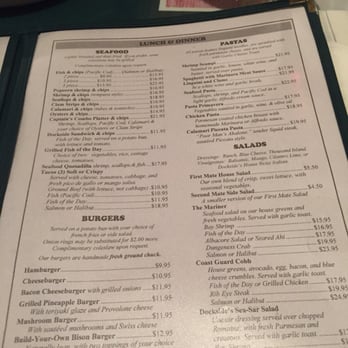 Tognazzini's Dockside - Seafood Near Me - Morro Bay, California
