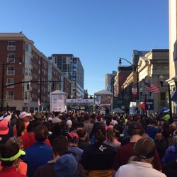 Capital City Quarter & Half Marathon - Starting line