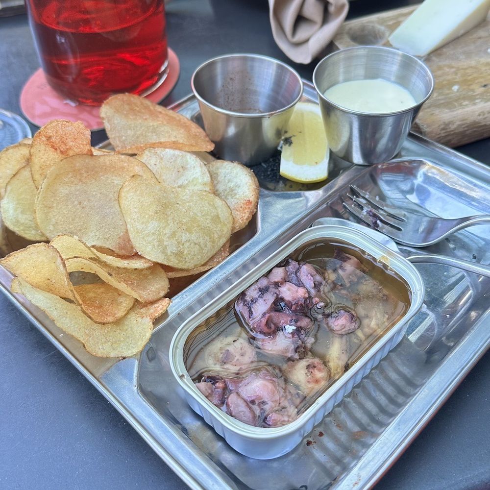 Ultreia - We ordered octopus in olive oil $30 per person - Tapas Bars Near Me - Denver, Colorado Ultreia - We ordered octopus in olive oil $30 per person - Tapas Bars Near Me - Denver, Colorado
