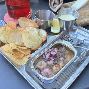 Ultreia - We ordered octopus in olive oil $30 per person - Tapas Bars Near Me - Denver, Colorado