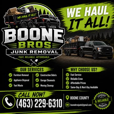 BOONE BROS JUNK REMOVAL - Updated June 2026 - Request a Quote - 11089 ...