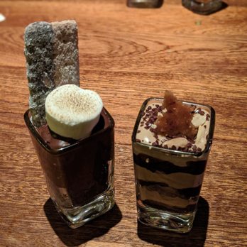 Seasons 52 - Chocolate and peanut mousse desserts - New American Near Me - Lone Tree, Colorado Seasons 52 - Chocolate and peanut mousse desserts - New American Near Me - Lone Tree, Colorado