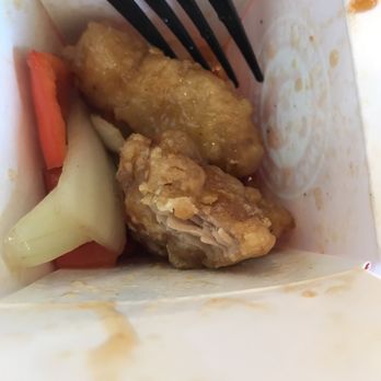 Panda Express - Sweet fire chicken breast is supposed to be white meat. - Chinese Near Me - Arroyo Grande, California