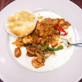 Arize Breakfast Cafe - Cajun Shrimp & Grits. - Breakfast & Brunch Near Me - Atlanta, Georgia
