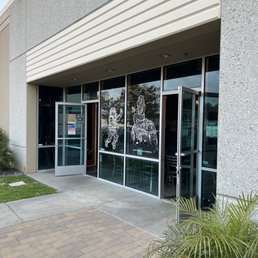 the outside of the building the outside of the building