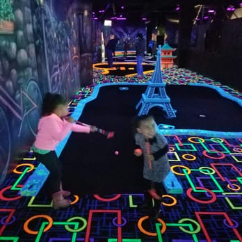 GLO Mini Golf - Hole in one... more like 7. - Mini Golf Near Me - Riverside, California GLO Mini Golf - Hole in one... more like 7. - Mini Golf Near Me - Riverside, California