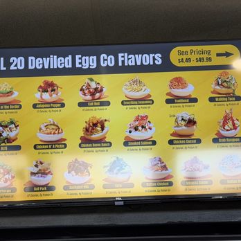 Deviled Egg Co - Menu - Specialty Food Near Me - McKinney, Texas