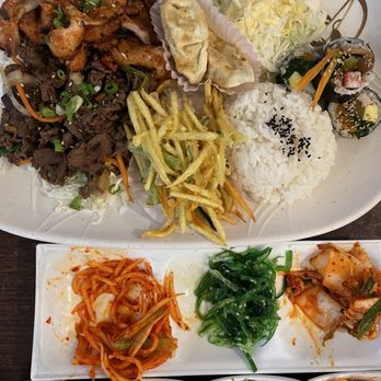 Go Go 7 - Bento box and Bulgulgi and Spicy Chicken Combo - Korean Near Me - San Francisco, California Go Go 7 - Bento box and Bulgulgi and Spicy Chicken Combo - Korean Near Me - San Francisco, California