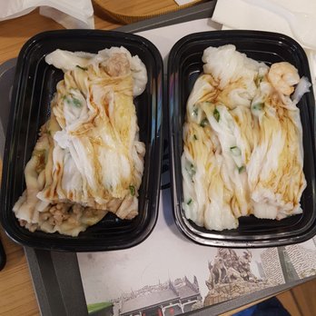 Rainbow Dim Sum - Beef rice roll and shrinp rice roll - Dim Sum Near Me - Elmhurst, New York