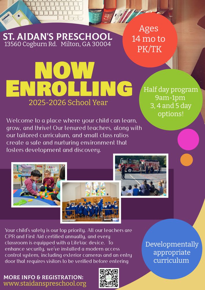 St Aidan's Preschool - childcare center in Milton, GA