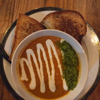 Lockwood Distilling - Tomato bisque with a grilled cheese. Very tasty. - Distilleries Near Me - McKinney, Texas Lockwood Distilling - Tomato bisque with a grilled cheese. Very tasty. - Distilleries Near Me - McKinney, Texas