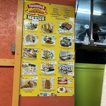 Taqueria Mexico - Menu - Food Trucks Near Me - Hendersonville, North Carolina Taqueria Mexico - Menu - Food Trucks Near Me - Hendersonville, North Carolina