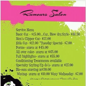Rumours Salon - Hair Salons Near Me - St. Joseph, Missouri