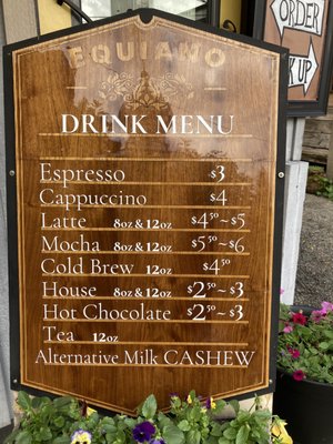 Menu photo 1 Equiano Coffee Eugene, OR