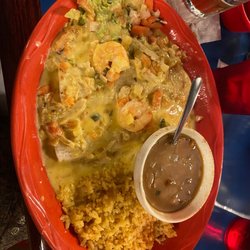 Los Patrones Mexican Grill - Enchiladas Del Mar