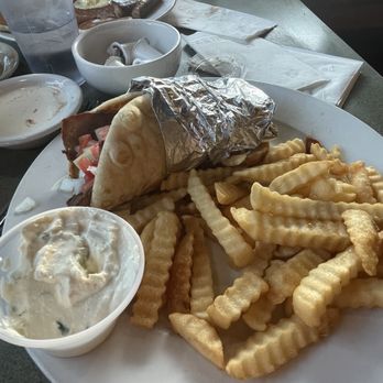 Sam's Ferndale Grill - Gyro with fries - Diners Near Me - Ferndale, Michigan Sam's Ferndale Grill - Gyro with fries - Diners Near Me - Ferndale, Michigan