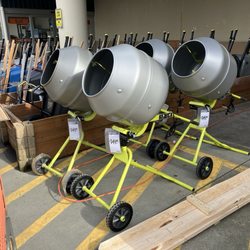 DIY concrete mixers!