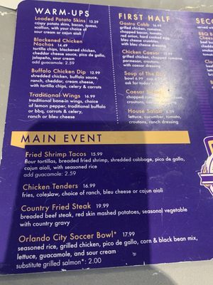 Menu photo 2 City Pub Orlando, FL