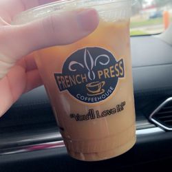 Banana Nut Iced Latte