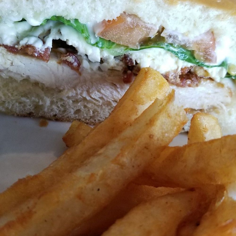 Gina's Cafe - Grilled chicken cabatta with garlic mayo.. try it with feta cheese! - Cafes Near Me - Clinton Township, Michigan Gina's Cafe - Grilled chicken cabatta with garlic mayo.. try it with feta cheese! - Cafes Near Me - Clinton Township, Michigan