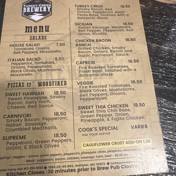 Turkey Creek Brewery - Brewpubs Near Me - Hollister, Missouri Turkey Creek Brewery - Brewpubs Near Me - Hollister, Missouri